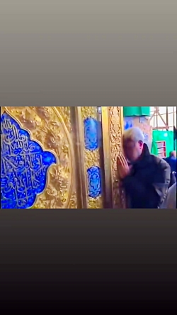 تشرف شهید ابومهدی المهندس به حرم امامین عسکریین (ع) فیلم تشرف شهید ابومهدی المهندس به حرم امامین عسکریین (ع) فیلم