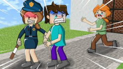 ماینکرفت دختره از دست پسره نار...