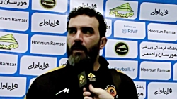 صحبت&zwnj;های سرمربیان و بازیک...