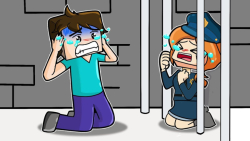 ماینکرفت نجات پلیس از قفس هیول...