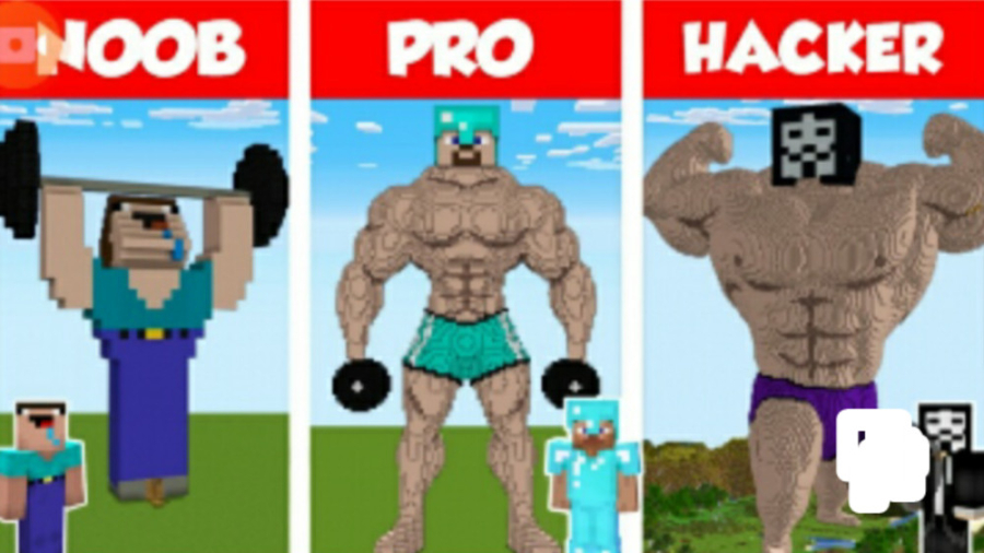 مجسمه ی ساختن نوب پرو و هکر.اب...