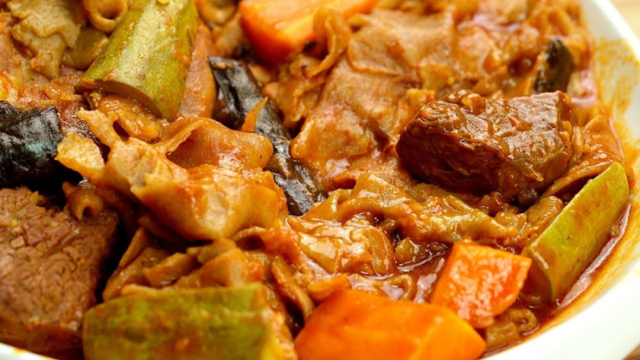 آموزش یکی از خوشمزه ترین غذاهای زمستانی مارقوق با گوشت یا ماتاز سعودی