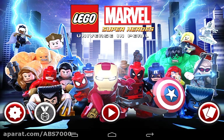 گیم پلی از lego marvel super hero