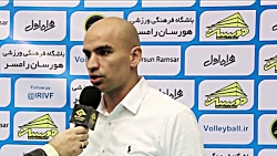 صحبت&zwnj;های سرمربیان و بازیک...