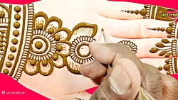 آموزش ساده حنا زدن برای عروس |...