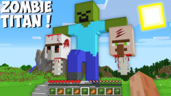 ماین کرفت شهر در مقابل زامبی غ...