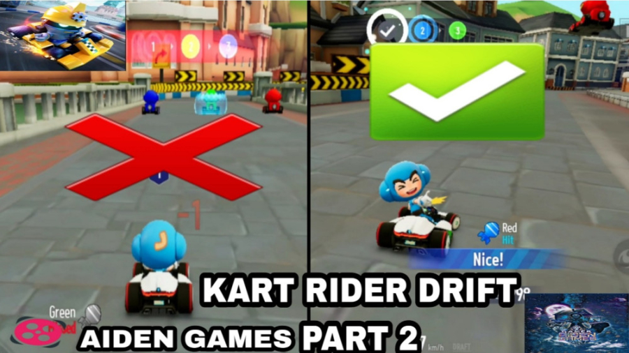 گیم پلی بازی KartRider Drift Part2 Androidios معرفی و تمرینی زمان615ثانیه