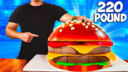 ساخت بزرگترین برگر جهان | برگر...