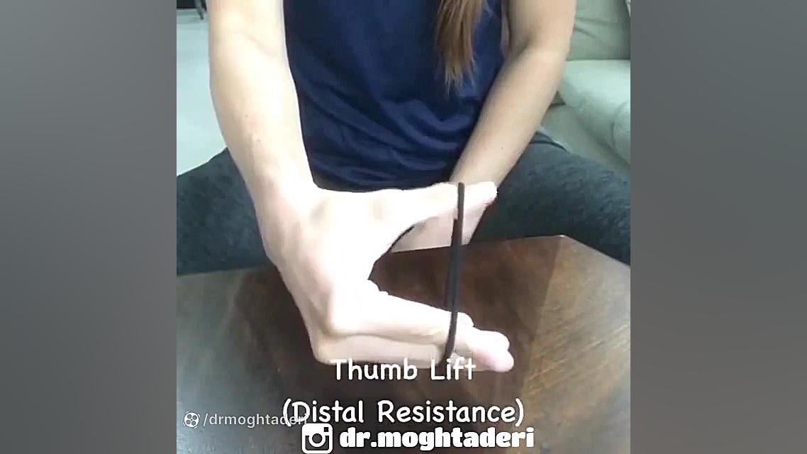ورزش تقویت انگشت های دست دکتر علیرضا مقتدری | متخصص طب فیزیکی