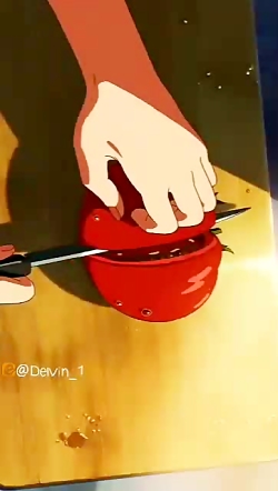 اشپزی انیمه  اسم انیمش رو تو ک...