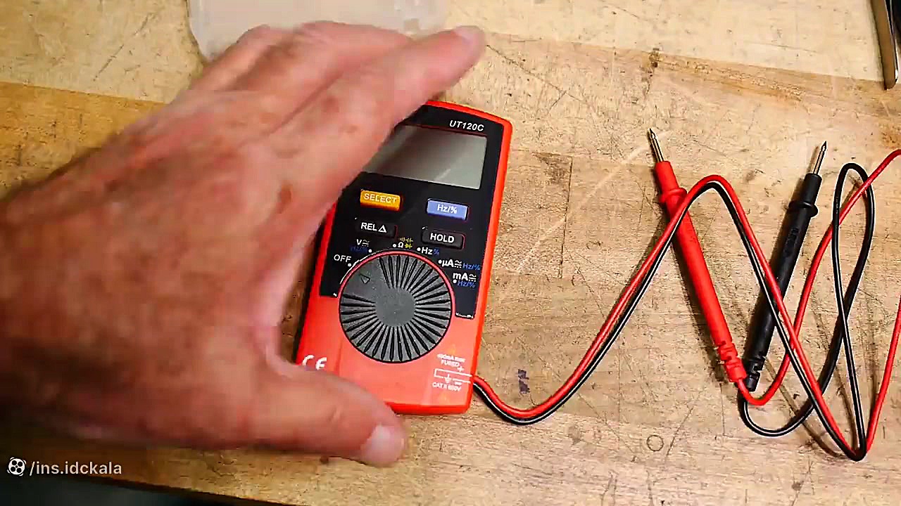آموزش و نحوه استفاده از مولتی متر UNI-T UT120C ابرسانی پوست