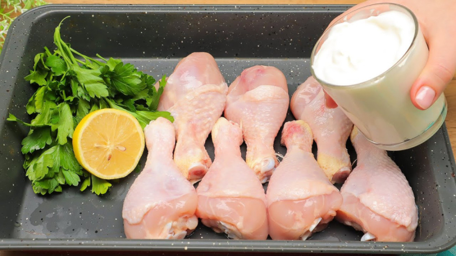 طرز تهیه غذای خانگی خوشمزه با ران مرغ :: آشپزی جدید