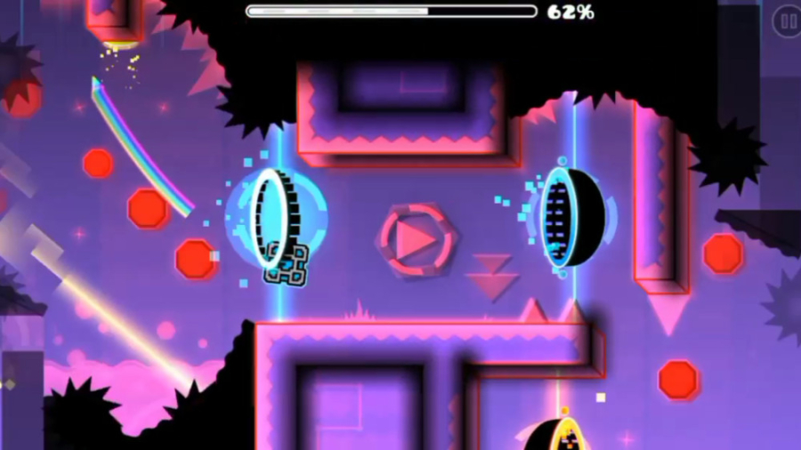 Geometry dash Mirror Force Full gameplay