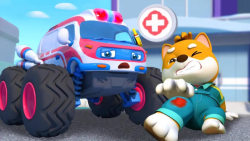 کارتون جدید  ماشین آمبولانس بچ...