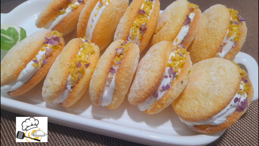 طرز تهیه شیرینی لطیفه خونگی نرم خوشمزه/شیرینی عید نوروز