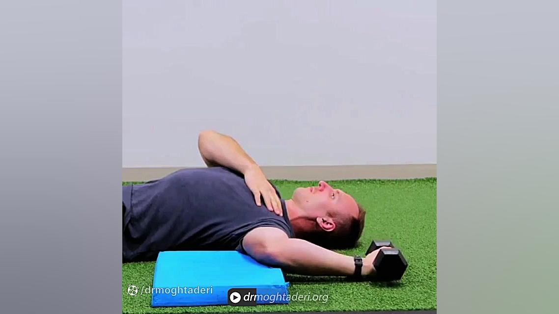 ورزش مخصوص شانه درد در منزل دکتر علیرضا مقتدری | متخصص طب فیزیکی