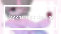 ..(@_@) My character drawing.. ..(@_@) My character drawing..