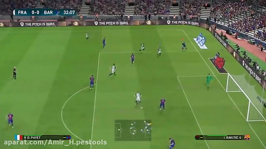 PES 2017 GAMEPLAY - BARCELONA vs FRANCcedil; A