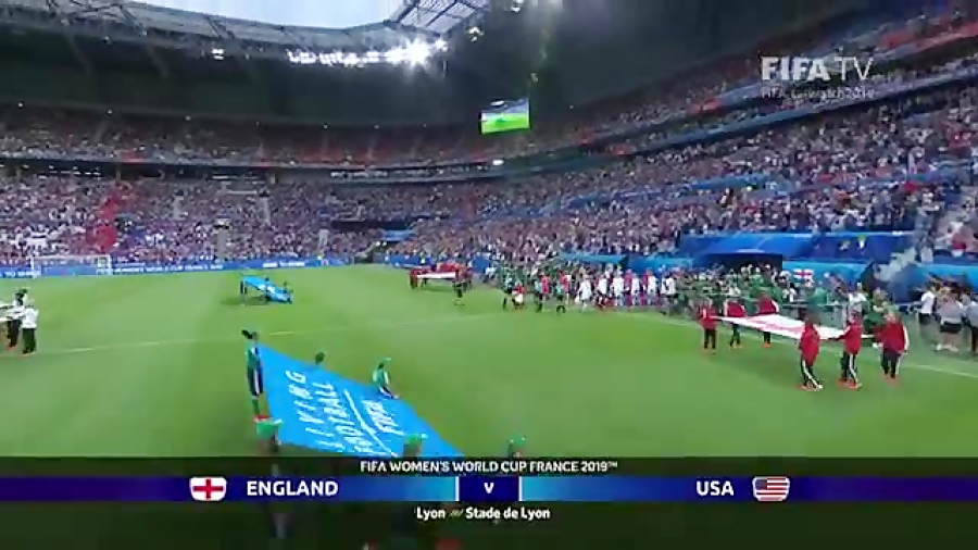 فوتبال بانوان امریکا - انگلیس