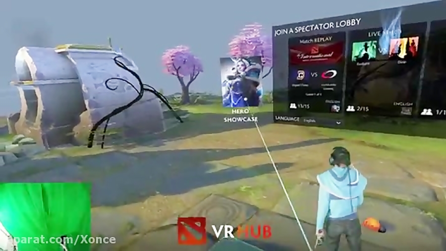 Dota 2 in VR! - Spectator Experience