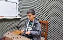 اجرای هنرجویی سنتور آموزشگاه موسیقی طنین نوشهر