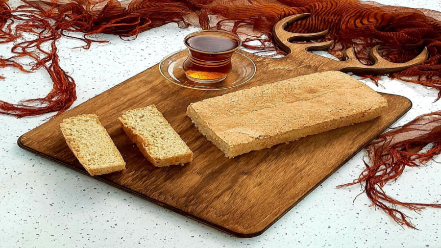 طرز تهیه کیک ساده صبحونه رضوی (کیک صبحانه ایرانی) فوری و آسان برای تغذیه مدرسه