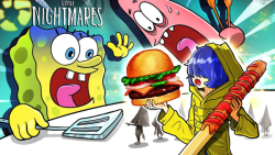 چالش غذای بزرگ و کوچک باب اسفن...