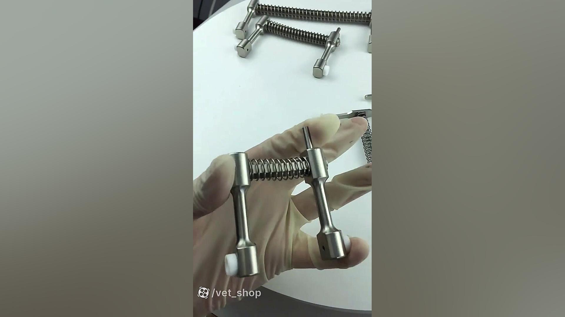 دهان بازکن دامپزشکی لیزر موهای زائد