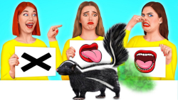 چالش غذایی ، چالش خنده دار غذا...