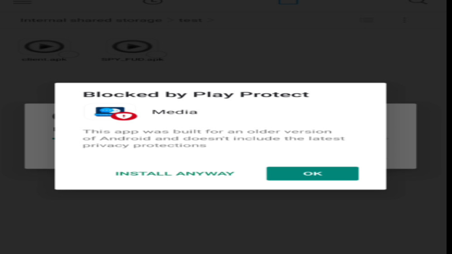 Bypass Google Play Protect Detection