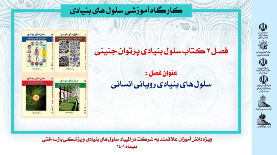 سلول های بنیادی رویانی انسانی پریناز ایزدیار