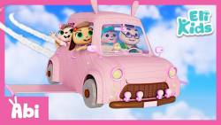 کارتون بچه ها  بازی با ماشین پ...