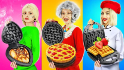 چالش غذایی  آشپزی مادر بزگ برا...