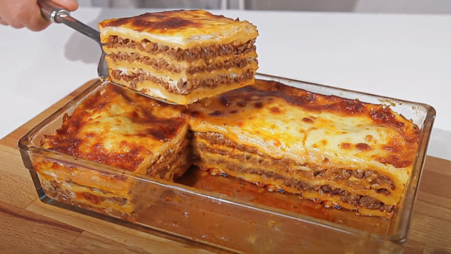طرز تهیه لازانیا با خمیر خانگی :: غذاهای خانگی لذیذ و خوشمزه
