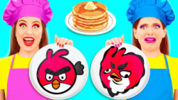 چالش غذایی  چالش نقاشی غذایی ب...