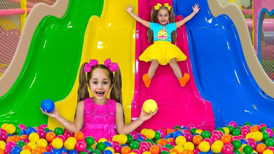 ساشا جدید  سرسره بازی  سرگرمی...