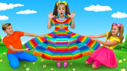 ساشا جدید  لباس رنگین کمانی  س...