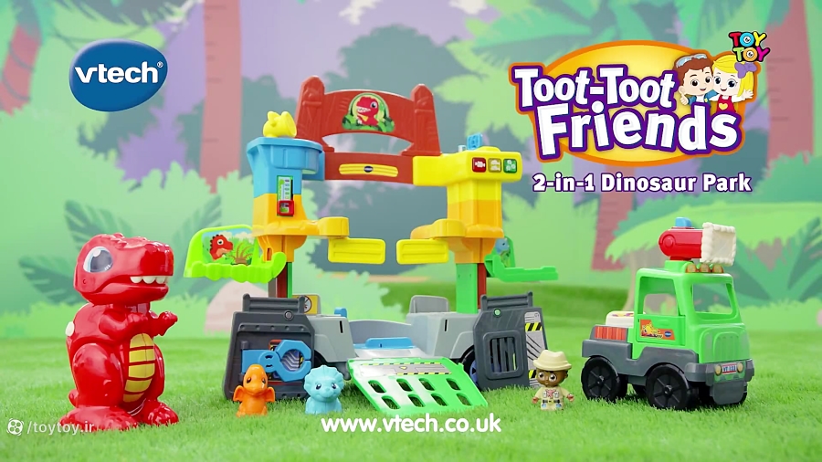 ست بازی 2 در 1 پارک دایناسور Vtech توی توی toytoy.ir