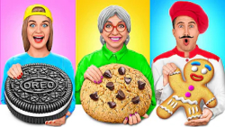 چالش غذایی آشپزی مادربزرگ برای...