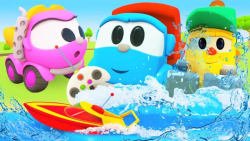 کارتون کودکانه  قایق تندرو  سر...