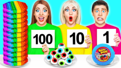 چالش غذایی یک،ده،صد لایه غذایی...