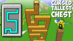 ماین کرفت چست بزرگ مارپیچ!! |...