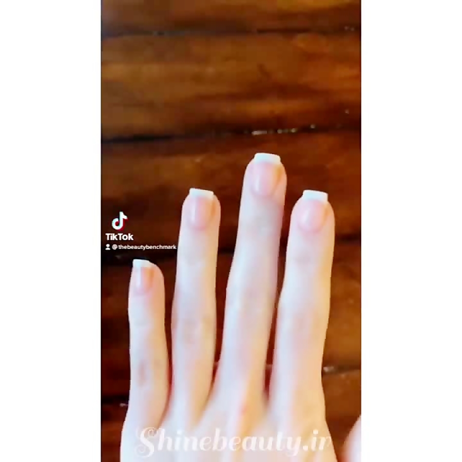 مراقبت از ناخن⁦꒰⑅ᵕ༚ᵕ꒱˖♡⁩ وای چه براق شد⁦┌(★ｏ☆)┘⁩