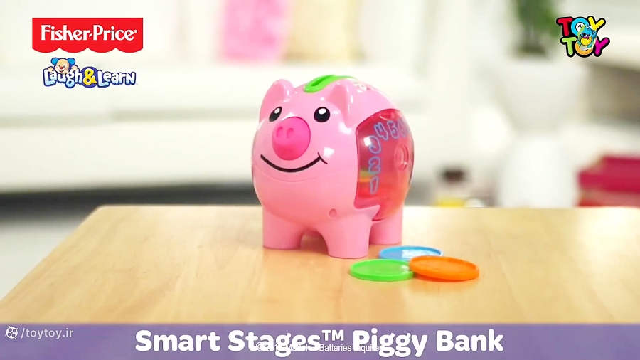 قلک آموزشی موزیکال Fisher Price توی توی toytoy.ir