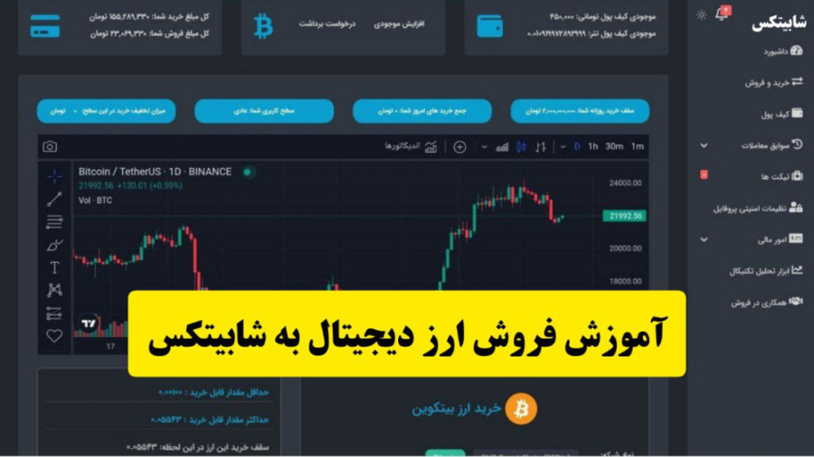آموزش , فروش , تتر , ارز , دیجیتال , صرافی , شابیتکس , خرید , معامله , ترید , تبدیل , تومان , برعکس
تبدیل , برعکس