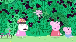 کارتون پپا پیگ چیدن تمشک