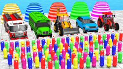 کارتون ماشینها  چالش خنده دار...