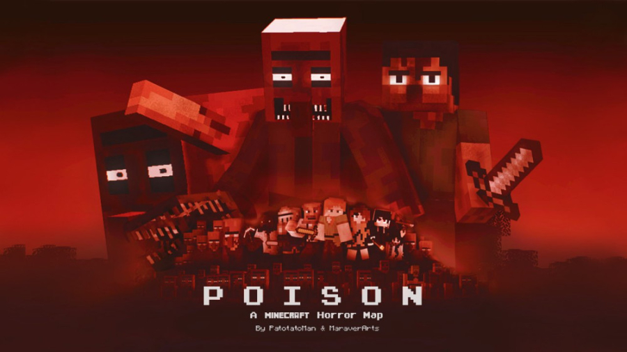 جنگل! | ماینکرفت مپ ترسناک پویزن پارت 1 | POISON Minecraft Horror Map TAVI
