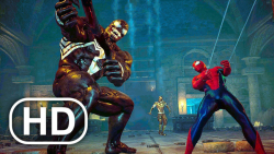 سکانس مرد عنکبوتی و ونوم در مقابل دراکولا - Spider-Man  Venom Fight Dracula