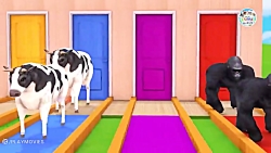 گاو ماموت فیل ببر گوریل بازی ح...